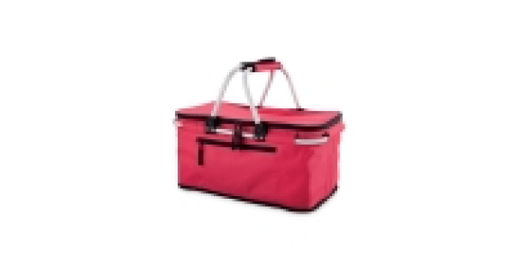 Pink Two-Handle Shopping Basket