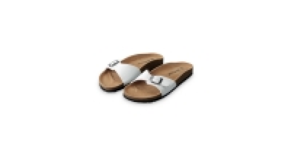 Ladies Footbed Sandals with Strap