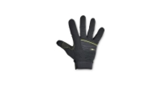 Black/Lime MTB Gloves with Gel