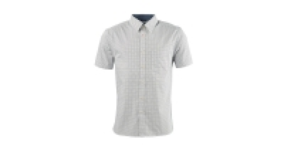 Mens Geo-Print Cotton Shirt