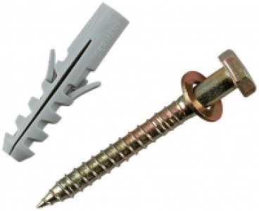 BP Fischer Frame Fixings Set 6 x 50 Pack of 4
