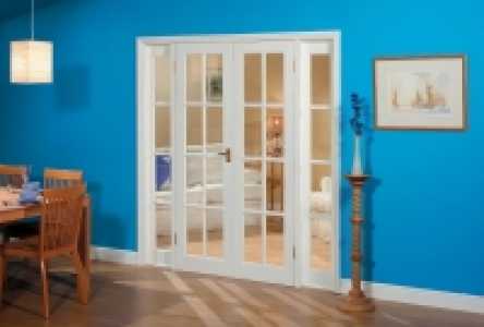Wickes Newland Internal French Doors with Demi Panel Pine Gl £330.65
