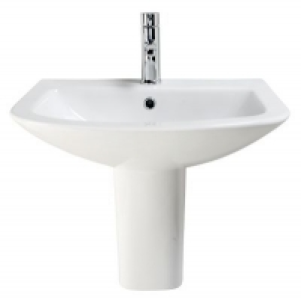 Wickes Inca Basin with Semi Pedestal 550mm £250.00
