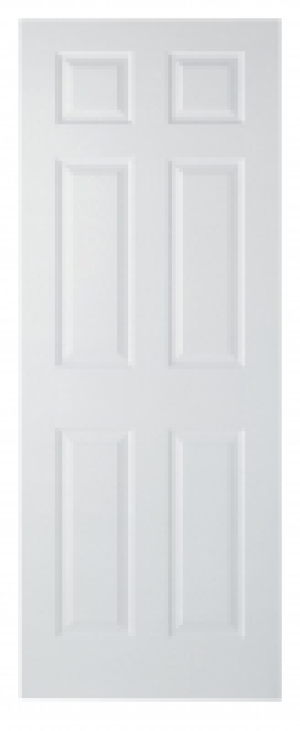 Wickes Woburn Internal Moulded Door White Finished Primed 6