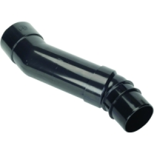 Wickes Black Roundline Downpipe Adjustable Offset Bend £5.39