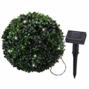 Poundland  Solar powered LED Topiary Ball