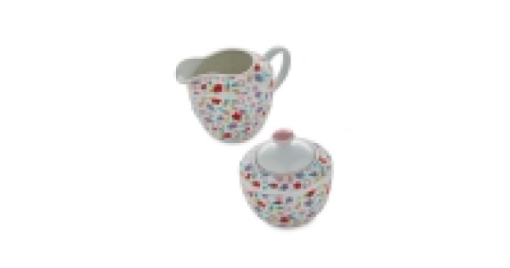 Bright Milk Jar & Sugar Pot Set