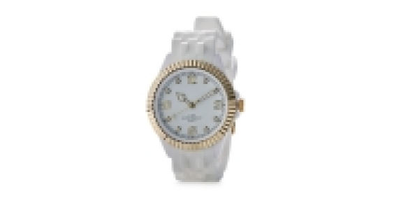 Gold / White Watch
