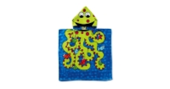 Hooded Towel - Octopus