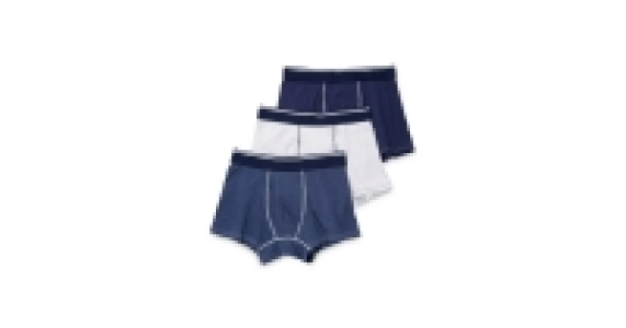 Mens Trunks - Navy, Grey and White