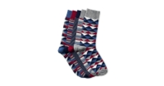 Mens Pattern Socks - 5 Pack