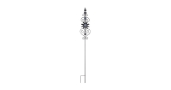 Glass Ball Garden Stake