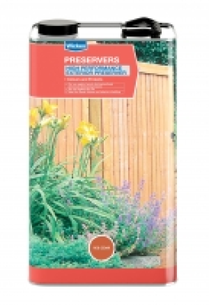 Wickes High Performance Wood Preserver 5L Red Cedar £29.99