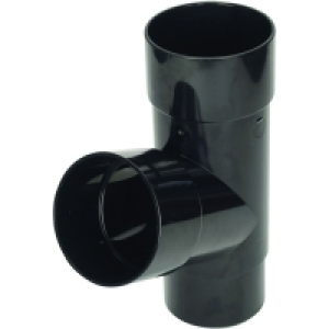 Wickes Black Roundline Downpipe Branch £4.49