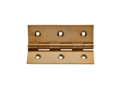 Wickes Butt Hinge Solid Brass 76mm 3 Pack