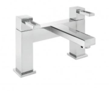 Wickes Teramo 2 Tap Hole Bath Filler Tap Chrome