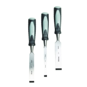 Wickes Firmer Pattern Wood Chisel Set 3 Piece
