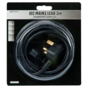 Asda Slx IEC Mains Lead 3m