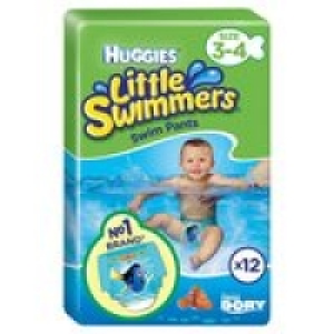 Huggies Little Swimmers Size 3-4 7-15k £3.00