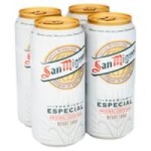 San Miguel Cans &pound;4.00