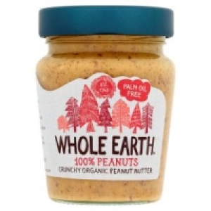 Crunchy Organic Peanut Butter £2.28