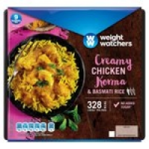 Weight Watchers Chicken Korma with Basmati Ri &pound;2.50