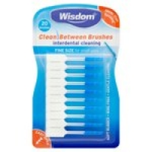 Wisdom Clean Between Brushes x 20 &pound;3.00