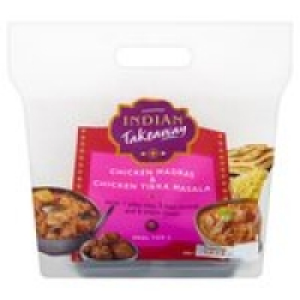 M Kitchen Meal for 2 Madras & Tikka Masala £5.00