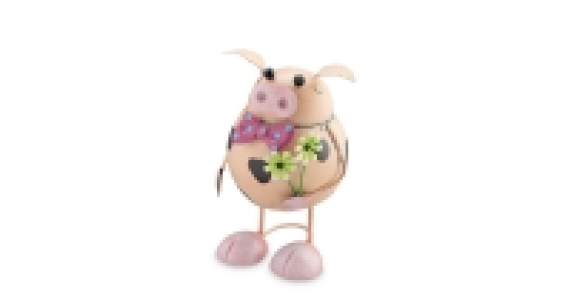 Pig Metal Garden Ornament £3.99
