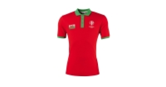 Mens Wales UEFA Football Polo Shirt