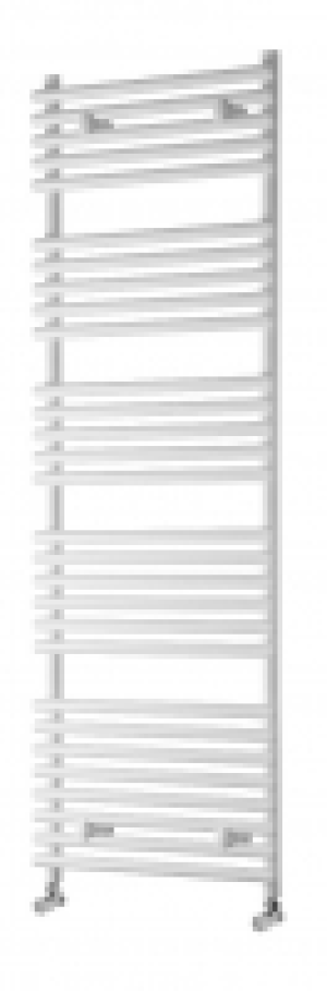 Liquid Round Vertical White 500x400mm Radiator £129.00