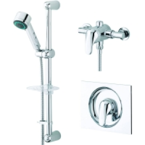 Wickes Rhine Thermostatic Mixer Shower Chrome £149.99
