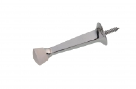 Wickes Solid Door Stop Chrome £2.69