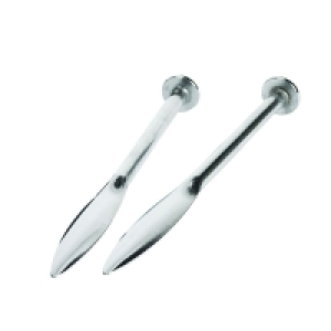 Wickes Drop Forged Brick Line Pins Pack 2 £5.09