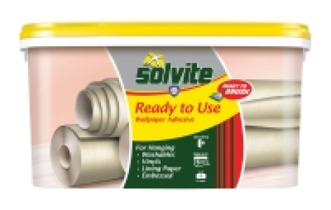 Solvite All Purpose Ready Mixed Wallpaper Adhesive 5 Roll £13.49