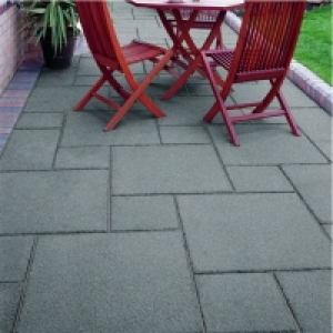 Wickes Buxton Paving 600x300mm Charcoal Single