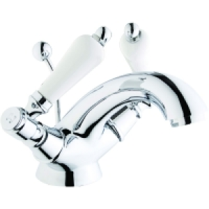 Wickes Cascada Mono Basin Mixer Tap Chrome