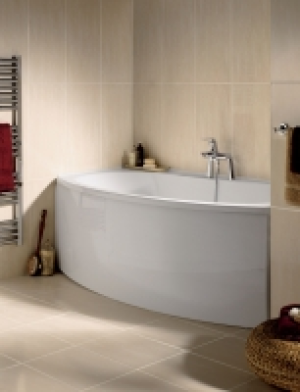 Wickes Romano Beige Gloss Ceramic Wall Tile 600 x 300mm
