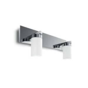 Philips Aloe Double Wall Lamp - Chrome