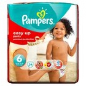 Pampers Easy Ups Pants Size 6 Extra La £5.61