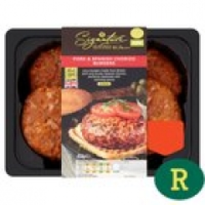 M Signature Pork & Spanish Chorizo Burger &pound;2.00