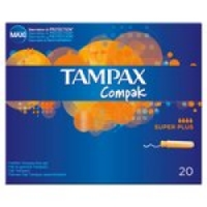 Tampax Compak Super Plus with Applicat &pound;2.60