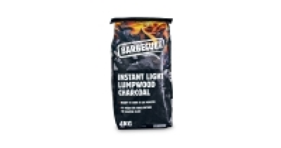 Instant Light Lumpwood Charcoal 4kg £4.49