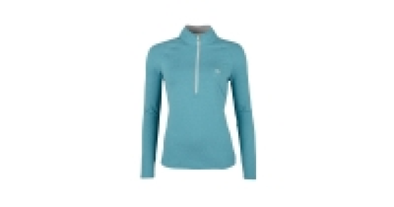 Ladies Crane Zip-Neck Top