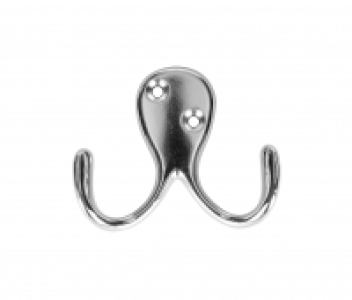 Wickes Two Prong Hook Chrome