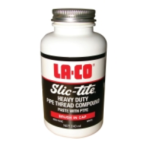 LA-CO Slic-Tite Thread Compound With PTFE 240ml £9.76