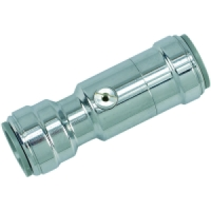 John Guest Speedfit Isolating Valve Chrome 15mm £9.89