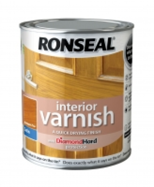 Ronseal Interior Varnish Satin Antique Pine 750ml £15.99