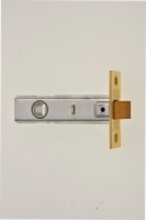 Wickes CE Bolt Through Tubular Latch Brass Finish 76mm £3.95
