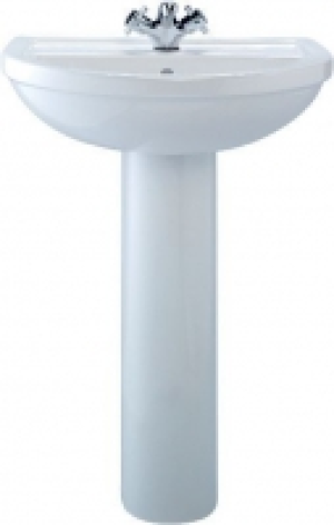 Wickes Fiji Basin with Full Pedestal 550mm £230.00